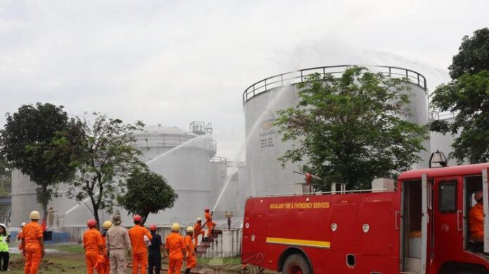 Nagaland conducts state-level mega mock drill on earthquake, extreme weather preparedness
