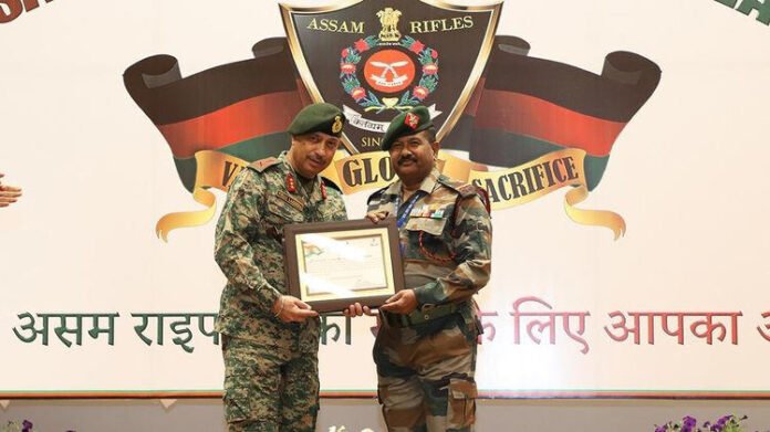 Assam Rifles holds Samman Samaroh for retiring personnel in Shillong