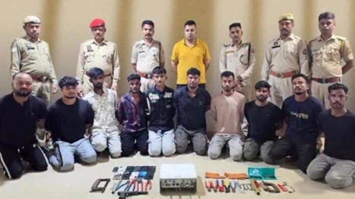 Assam police arrest 10 in crackdown on telecom tower theft and loot network
