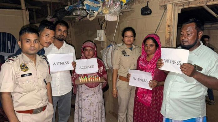 Woman held with suspected heroin in anti-drug operation in Assam's Nagaon