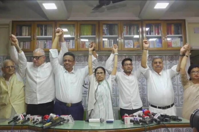 Outgoing West Bengal Chief Minister Mamata Banerjee.