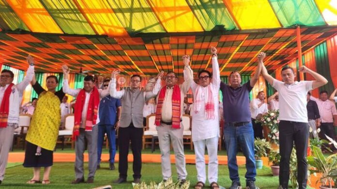 BJP holds ‘Karyakarta Bijay Utsav' in Karbi Anglong after Assam poll victory
