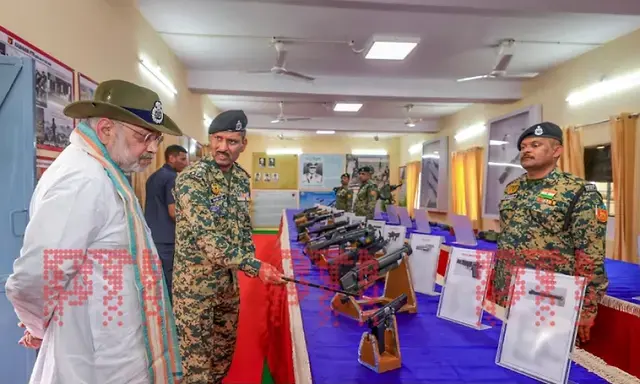 AA249Mt3 Amit Shah calls for 'quadrangular security grid' to safeguard country's borders
