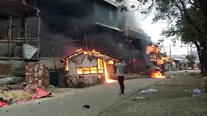 AA24acFC Kuki CSO alleges four-hour armed attack on Manipur's Mongkot Chepu village