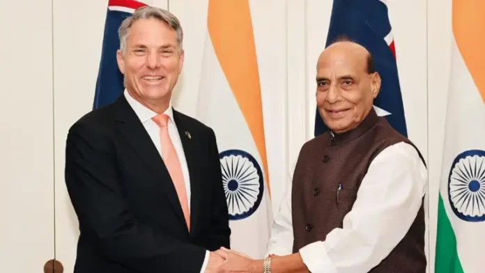 AA24huD1 Australia's Deputy PM Richard Marles to visit India next week for key defence dialogue with Rajnath Singh