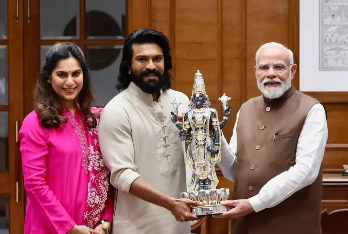 RC-Modi-3 Ram Charan To PM Modi On Peddi