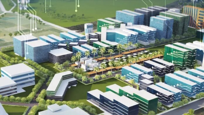 Modern technology park and corporate office infrastructure in Kolkata attracting global technology companies and digital startups