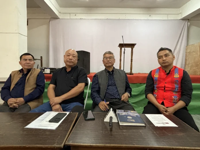 Manipur Chief Minister holding a high-level peace dialogue meeting with United Naga Council leaders to discuss community concerns and regional stability