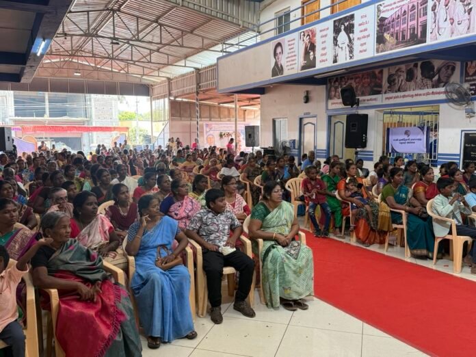 Community members and students honoring mothers during Mother’s Day observance programmes in Tripura