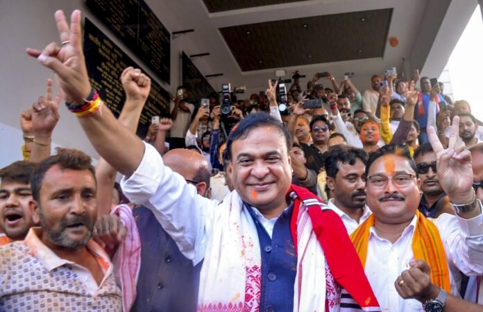 BJP-led NDA leaders preparing for Assam government swearing-in ceremony in Guwahati on May 12
