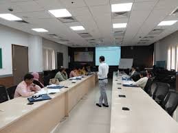 Government officials conducting census training sessions for Field Trainers in Kohima