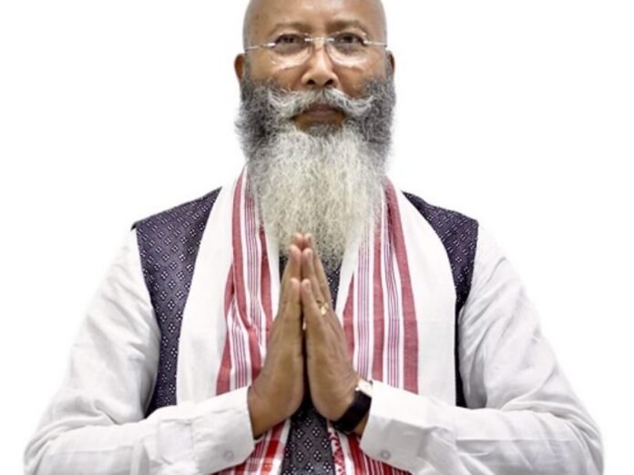 Mainak Patra during a public event following his resignation from the AJP leadership position