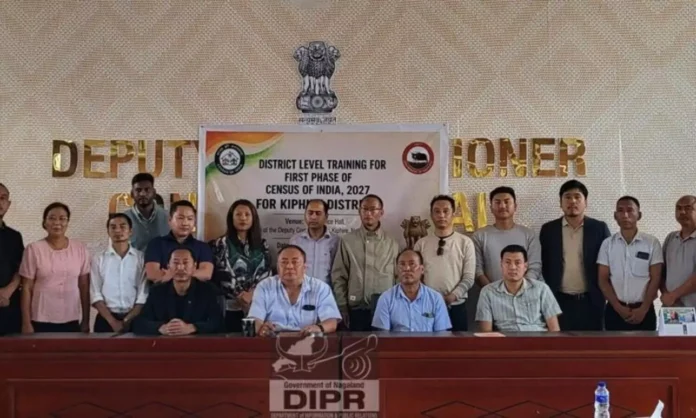 Officials launch the Nagaland Census Outreach Campaign ahead of the statewide self-enumeration process beginning on June 16.