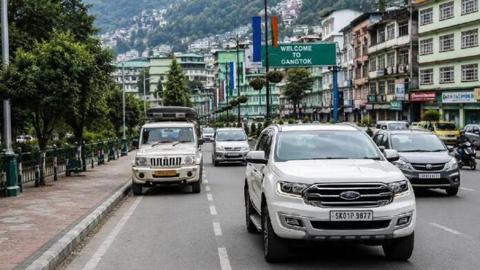 AA24ttuT Sikkim withdraws odd-even restriction on private vehicles across state, except Gangtok