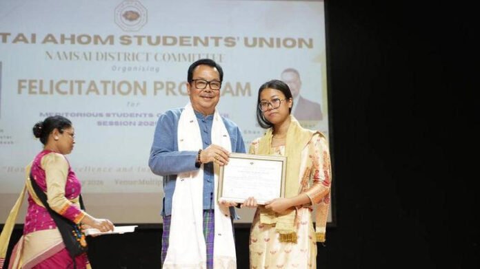 AA24uSSO Arunachal Deputy CM announces educational support initiative for Tai Ahom community
