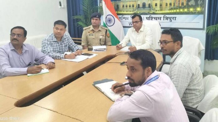 West Tripura administration reviews preparations for NEET (UG) 2026 re-examination