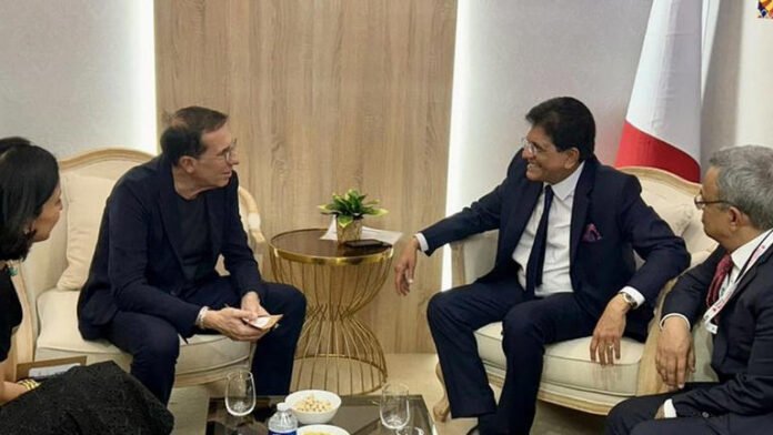 AA25SKhA Piyush Goyal meets L'Oreal CEO to boost India as an investment hub
