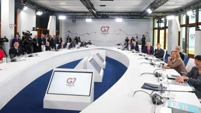 At G7 Summit, PM Modi urges world leaders to shield vulnerable countries from West Asia crisis