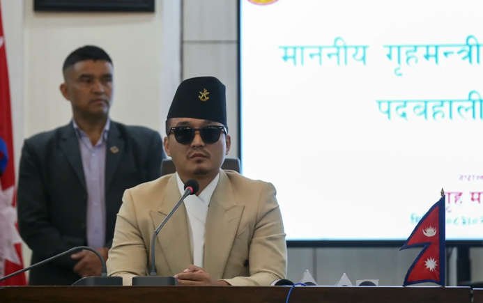 AA25hE2T Reinstated Nepal home minister orders reopening of royal massacre case