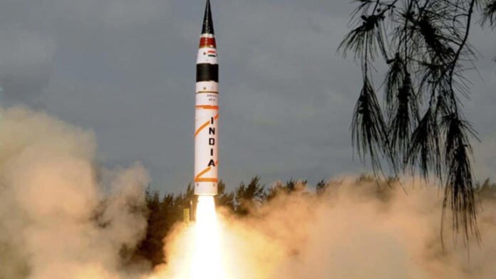 AA25i57R Preparations are underway at Odisha's Chandipur test range for a likely Agni-6 missile trial. Representational Image