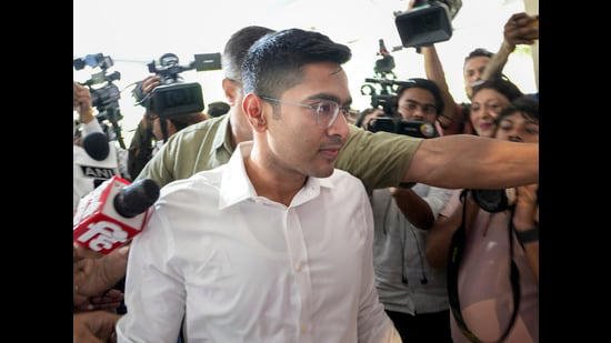 AA25id0j TMC MP Abhishek Banerjee arrives for the INDIA bloc meeting, in New Delhi, Monday, June 8, 2026.