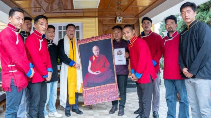 AA261M9F Arunachal CM extends wishes for Universal Compassion Cup 2026 ahead of Dalai Lama's 91st birthday