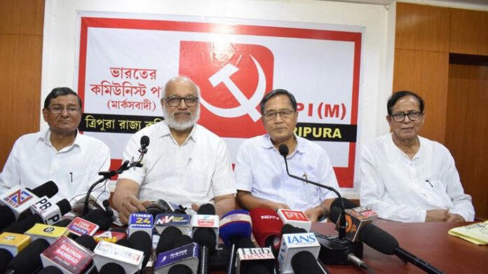 AA264tF2 Tripura: CPI(M) announces statewide agitation over corruption, jobs; alleges SIR being used to retain BJP in power