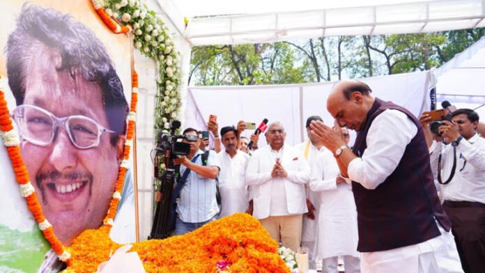 Rajnath Singh, CM Dhami Pay Emotional Tribute to Padma Shri Jaspal Rana at Trayodashi Ceremony