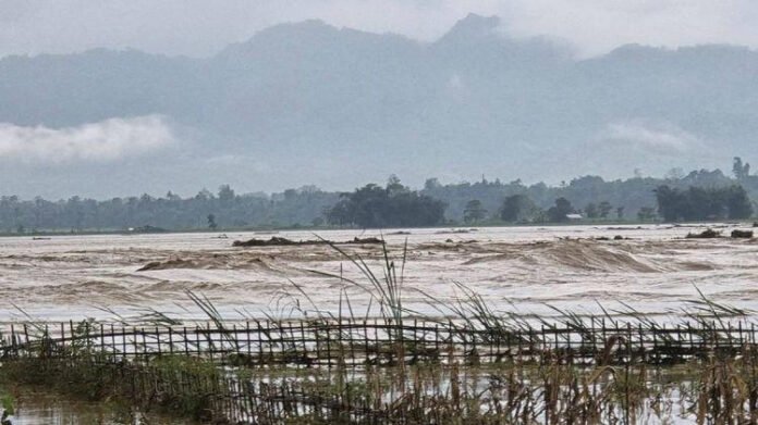 Train services suspended in Upper Assam after flooding damages railway bridge in Dhemaji
