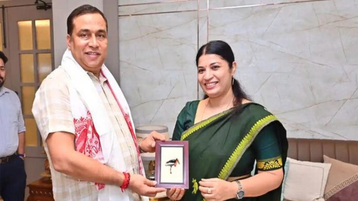 Assam Forest Minister meets Purnima Devi Barman, vows stronger support for Hargila conservation
