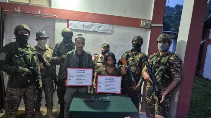 Two NSCN-K (Nikki Sumi) cadres surrender in Arunachal's Tirap