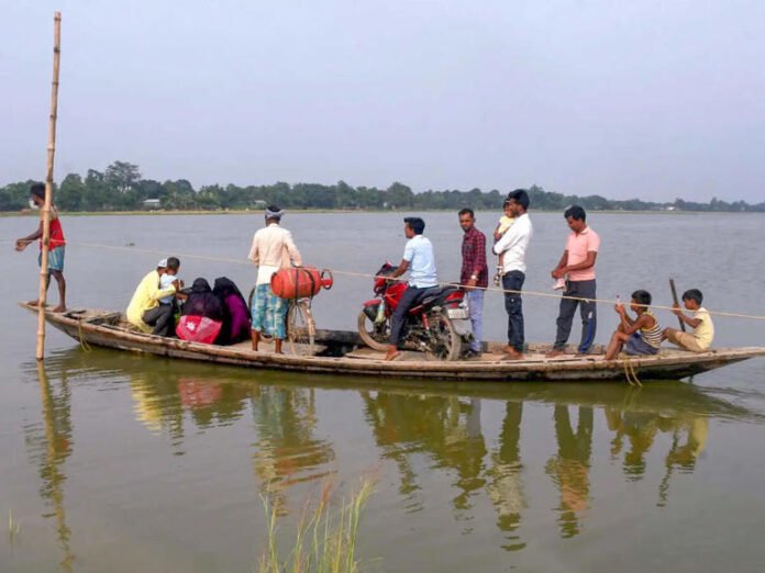 Four rescued from overflowing Arunachal river after raft capsizing; Assam grapples with floods