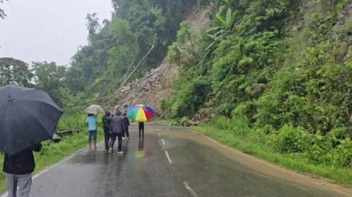 Landslides cut off key Arunachal highway stretches; travel advisory issued