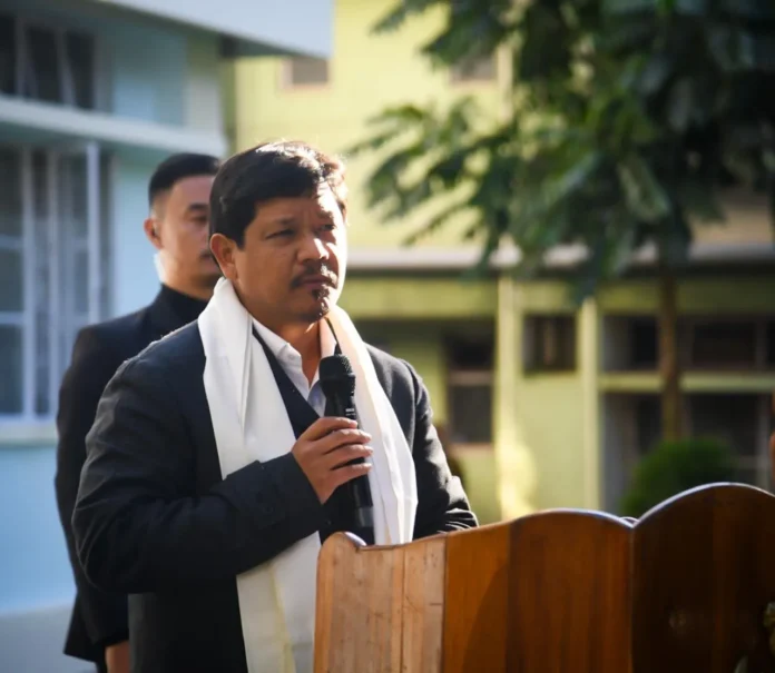 Meghalaya Chief Minister Conrad Sangma appealing for the safe release of civilian hostages in Manipur