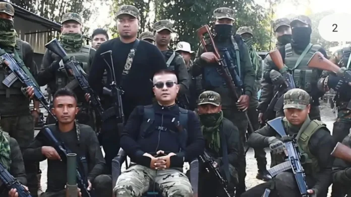 Security personnel conducting intelligence-based operations in Manipur leading to the arrest of two active insurgent cadres.