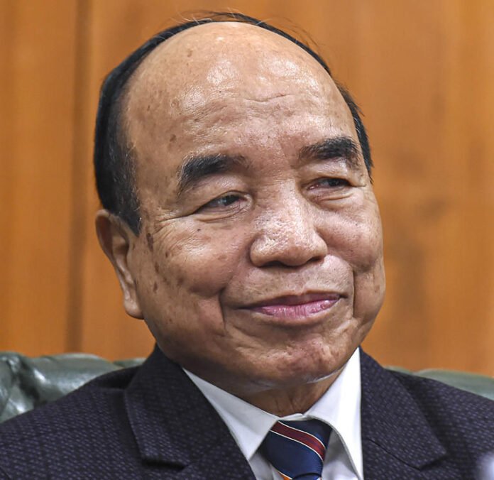 AA26SMos Zoramthanga hails Mizoram peace accord as India's 'most successful'