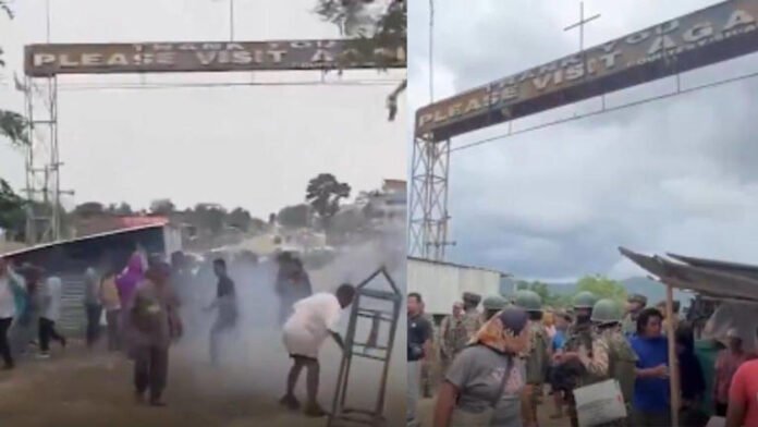 Tensions flare in Manipur as security forces stop Kuki march over Naga economic blockade