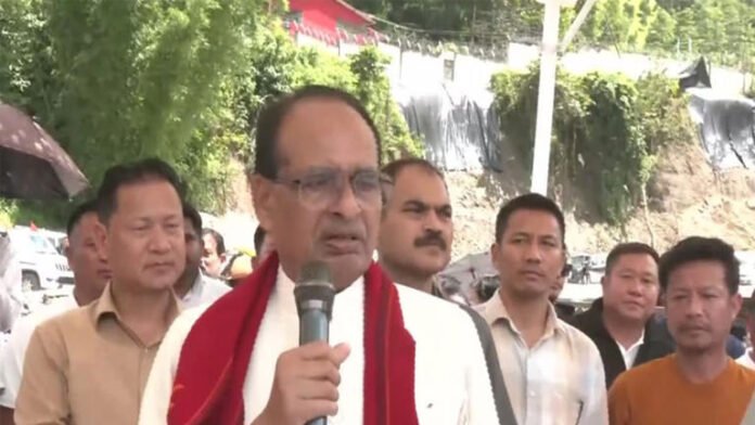 Shivraj Singh Chouhan assures support to flood-hit Assam, Arunachal