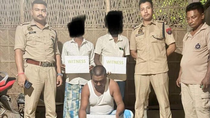 Assam: Rupahihat Police seize 122 bottles of codeine cough syrup hidden in paddy machine, one arrested