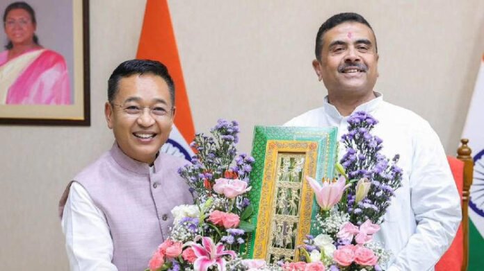 AA2752aX Sikkim, West Bengal agree on joint Teesta dredging, expand transport and healthcare cooperation