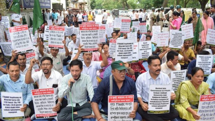Tripura LoP Jitendra Chaudhury targets governments over jobs, backs Kokborok demands