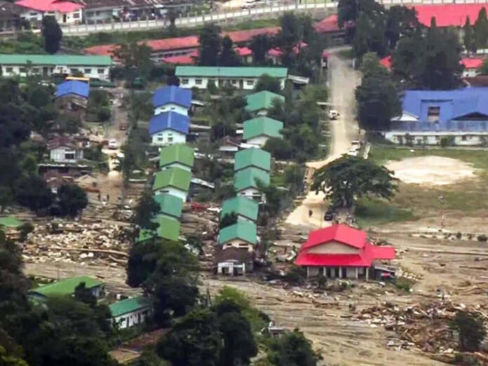 AA27aMce Arunachal Pradesh govt deploys helicopter to airlift essential supplies to areas cut off by flood