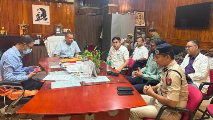 AA286AB8 Assam minister reviews healthcare services at Silchar Medical College, stresses quality patient care