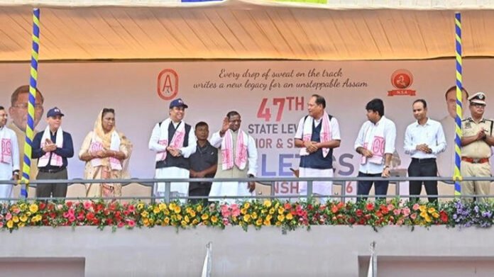 AA28Cw3f Assam Governor inaugurates 47th Inter-District Athletics Championship in Nalbari