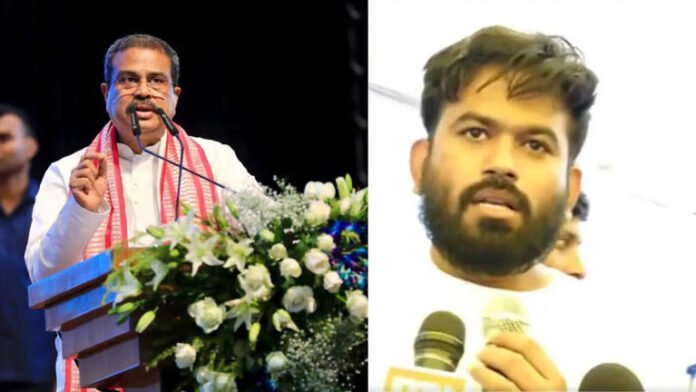 AA28Flxe after union education minister dharmendra pradhan resigns, cjp posts list of 'pending' demands on x