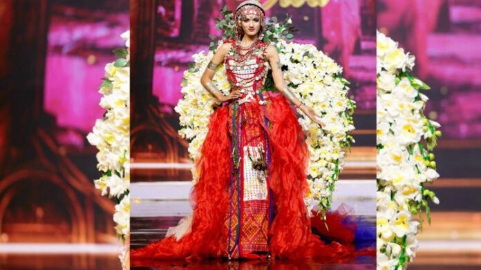 AA28iThb Tripura's Chandamita Roy wins Best National Costume at Miss Teen Diva 2026 with tribal-inspired ensemble