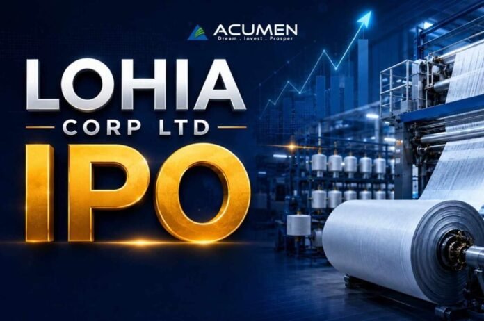 Investors review details of the Lohia Corp IPO 2026 after the technical textile company launched its ₹3,547 crore public issue on July 23.