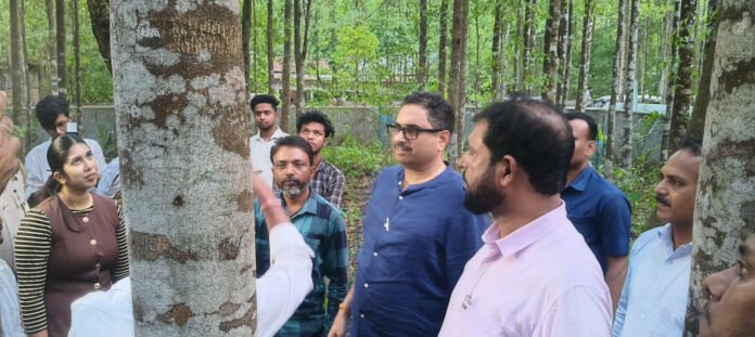 Forest officials conduct a policy review meeting in Tripura to discuss simplifying licensing procedures for commercial agarwood growers.