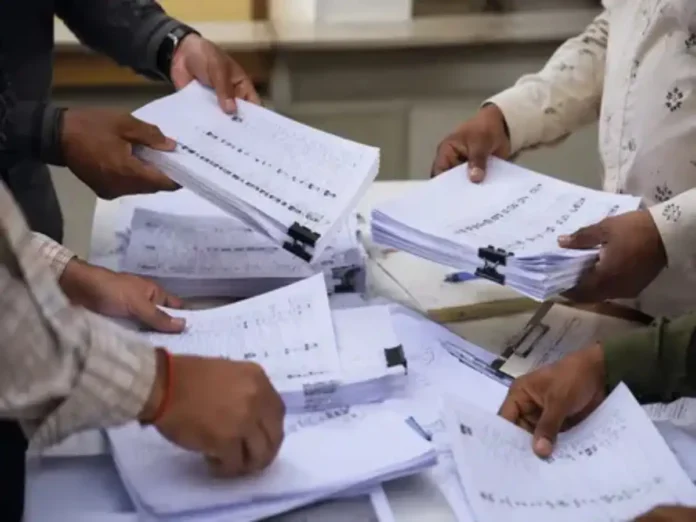 Election officials in Mizoram review draft electoral rolls containing over 8.28 lakh registered voters.
