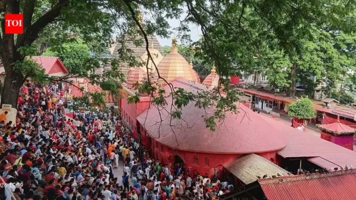 Authorities reviewing crowd control, health camps, and security arrangements at Kamakhya Temple ahead of Ambubachi Mela.